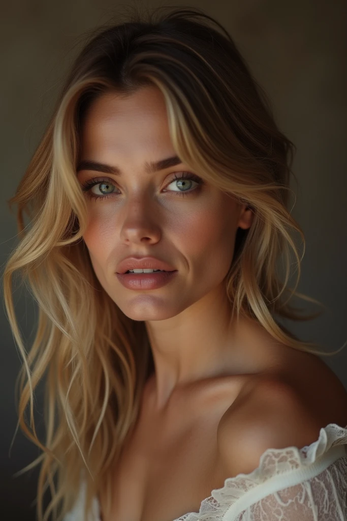 Very beautiful sexy blonde, naked , breasts, light blue eyes, highly detailed, 29 years old, slim, innocent face, naturally wavy hair, high resolution, masterpiece, best quality, intricate high detail, highly detailed, sharp focus, detailed skin, realistic skin texture, texture, detailed eyes, professional, 4K, charming smile, shot with Canon, 85mm, slight depth of field, Kodak Color Vision, body in perfect shape, extremely detailed, photographer_\( ultra\), photographerrealistic, Realstic, Postprocessing, maximum details, roughness, real life, ultrarealistic, photorealism, photography, 8K UHD