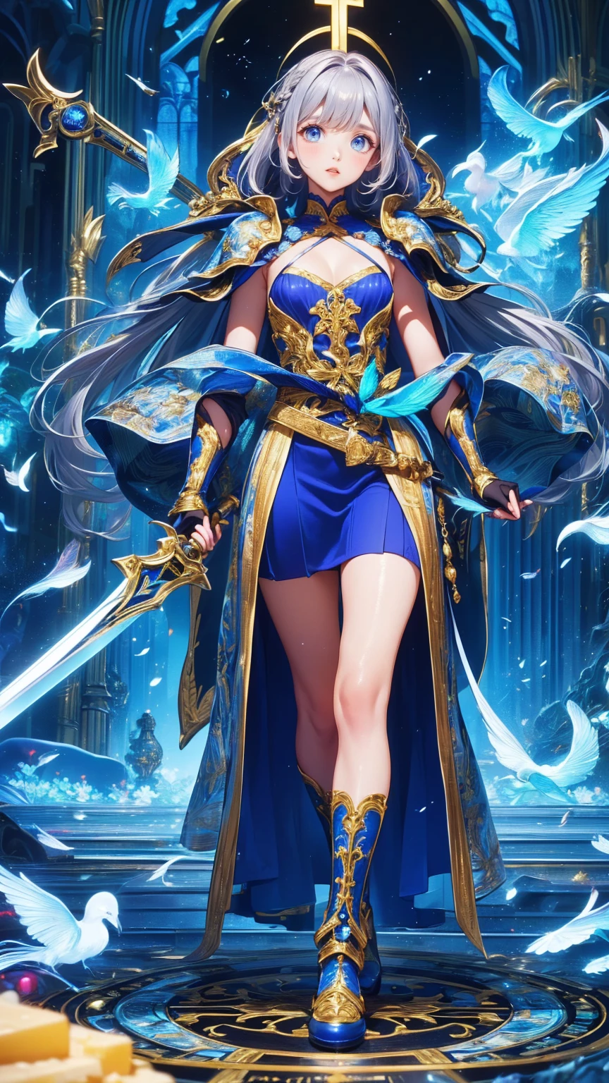 (8k, RAW Photo: 1.2), Best Quality, Illustration, Beautiful Painting, 1 Woman, Beautiful Face, Delicate Skin, Gorgeous Bun, Hair Accessories, Hanfu, Full Body, Crazy Details, Accent, Ink Painting, Splash Color, (((colorful)), lycoris, sketch, denoising, ink splash, dramatic, cinematic, particle special effects, fairy style, white background, super high resolution, best shadow, RAW, (HDR) (wallpaper) (cinematic lighting) (sharp focus), masterpiece, (very detailed CG unified 8k wallpaper)