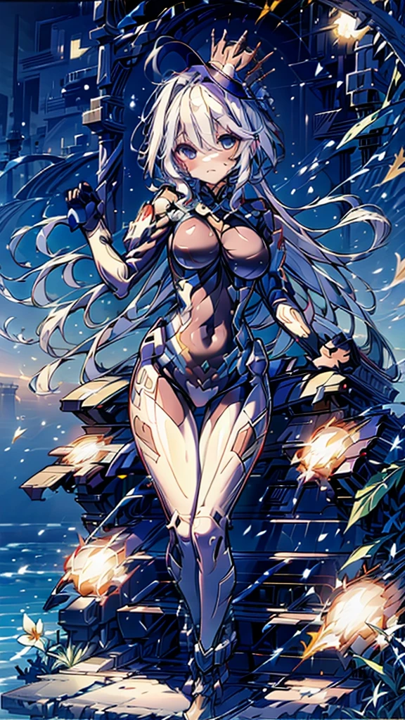   best quality ,  Official Art,   Masterpiece , Fabric Shading,  high definition ,  very detailed,  colorful ,  maximum details, fantasy, suit, 1 female, Age 25,   best quality ,  Official Art,   Masterpiece , Fabric Shading,  high definition ,  very detailed,  colorful ,  maximum details, fantasy, battle suit,1 female, Age 25,  steps, castle town with old castles , sunny, unkempt hair,  Big Breasts ,  skinny,Confetti falling、Blessed、welcome:1.5、 camel toe :1.3,  neutral color :1.9,