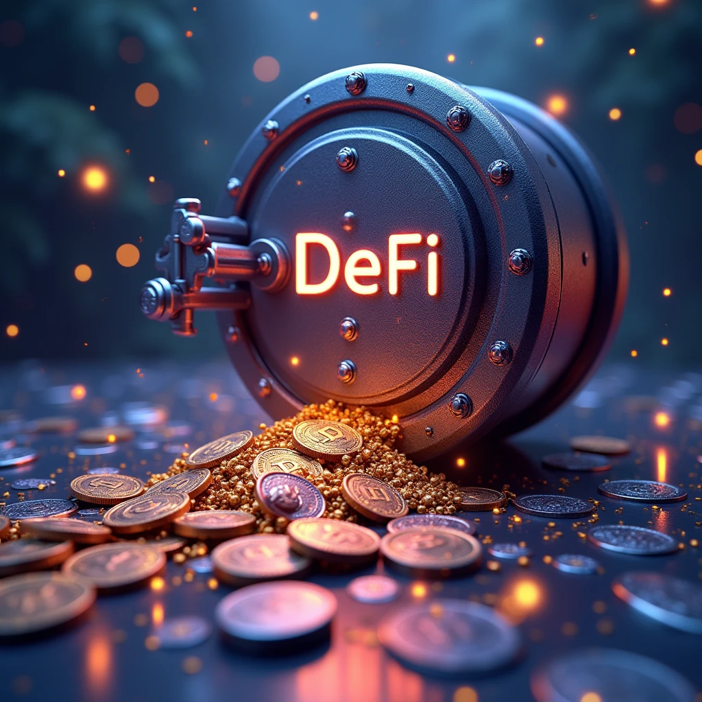 Create a 4D and 4K style image featuring several dollar bills, with the name AuroZen prominently displayed in the background. The image should relate to three levels. 