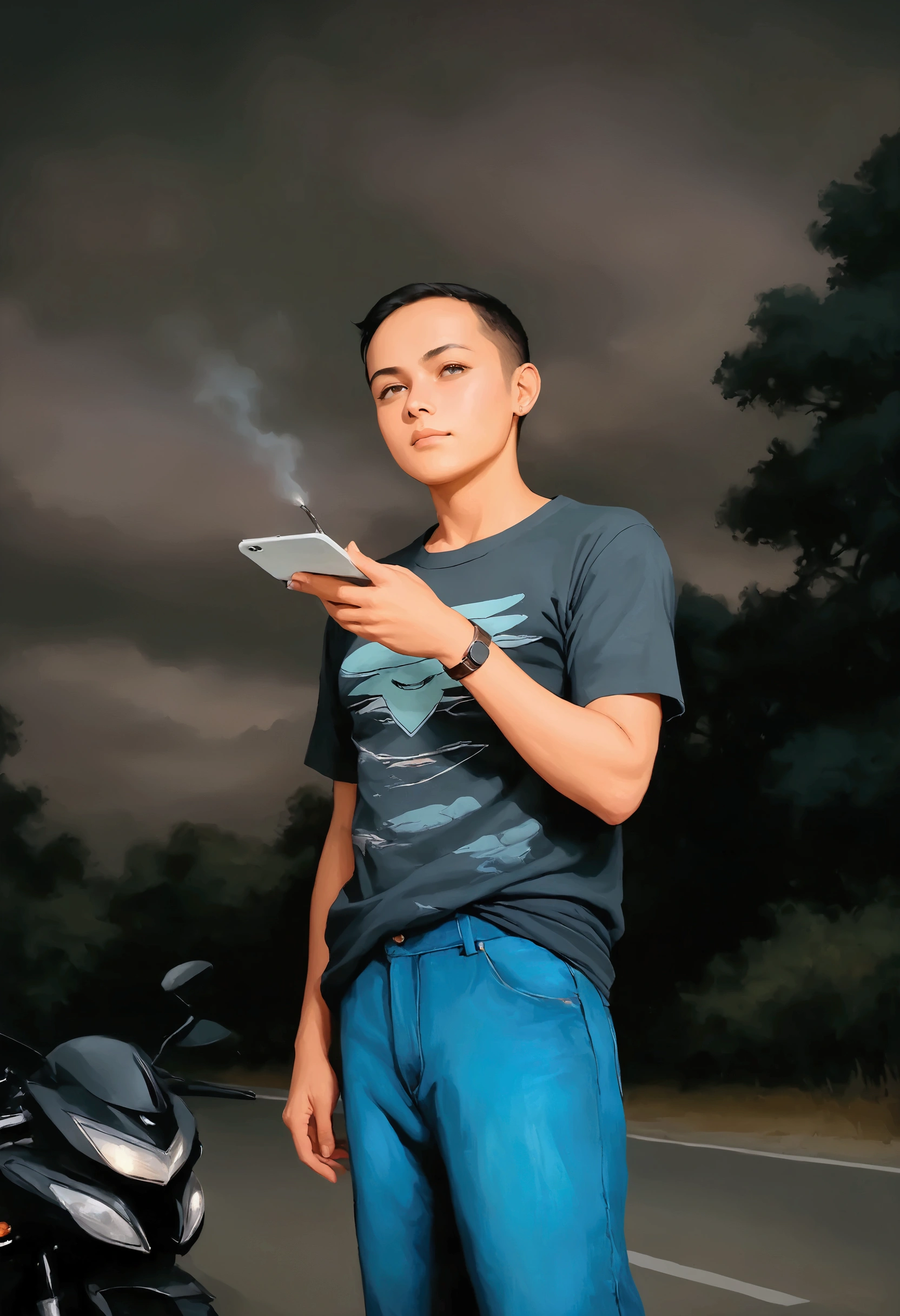 High quality, highly detailed CG unity 8k wallpaper beautiful landscape oil painting