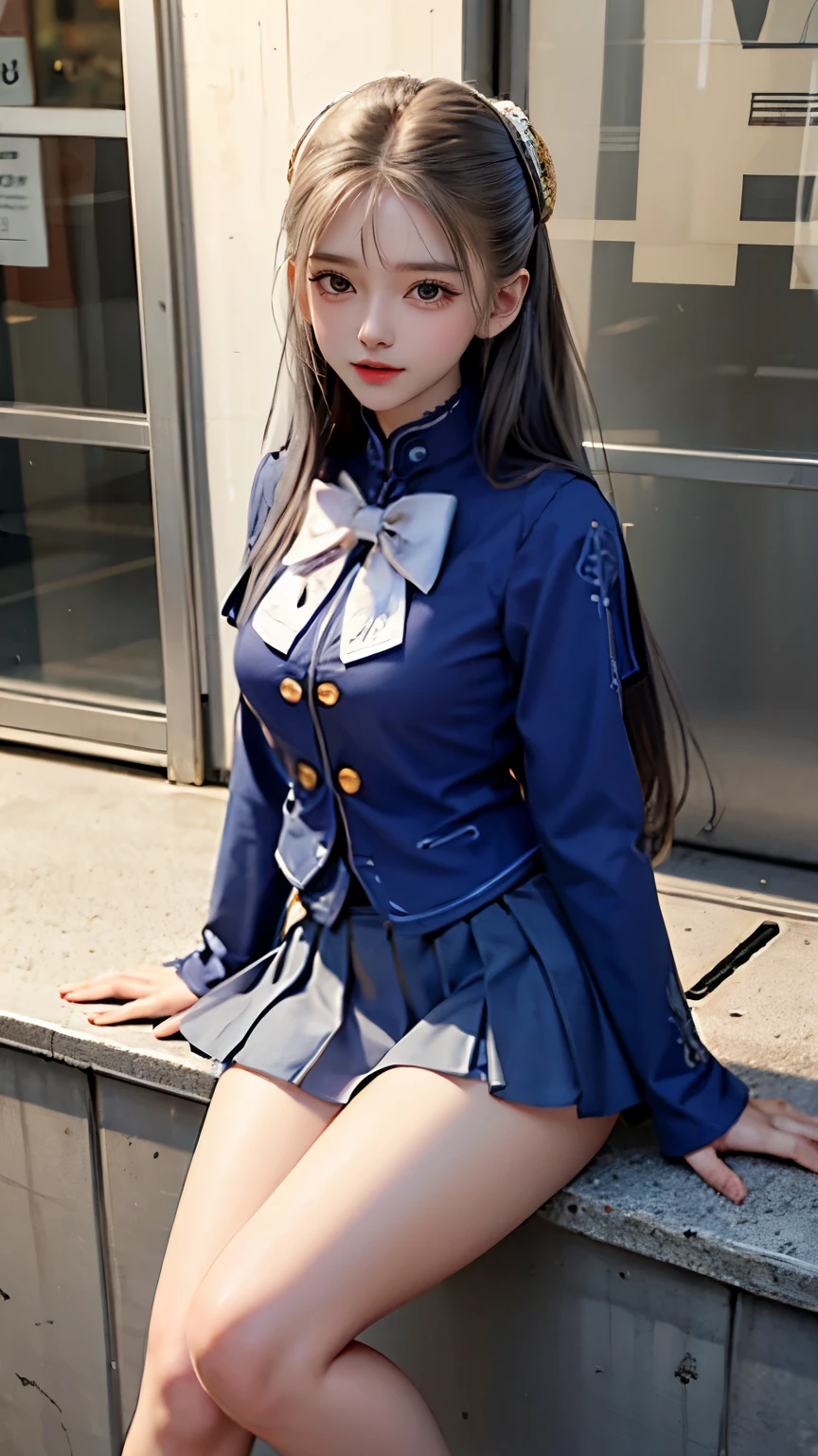 beautiful girls. Mini Skirt.