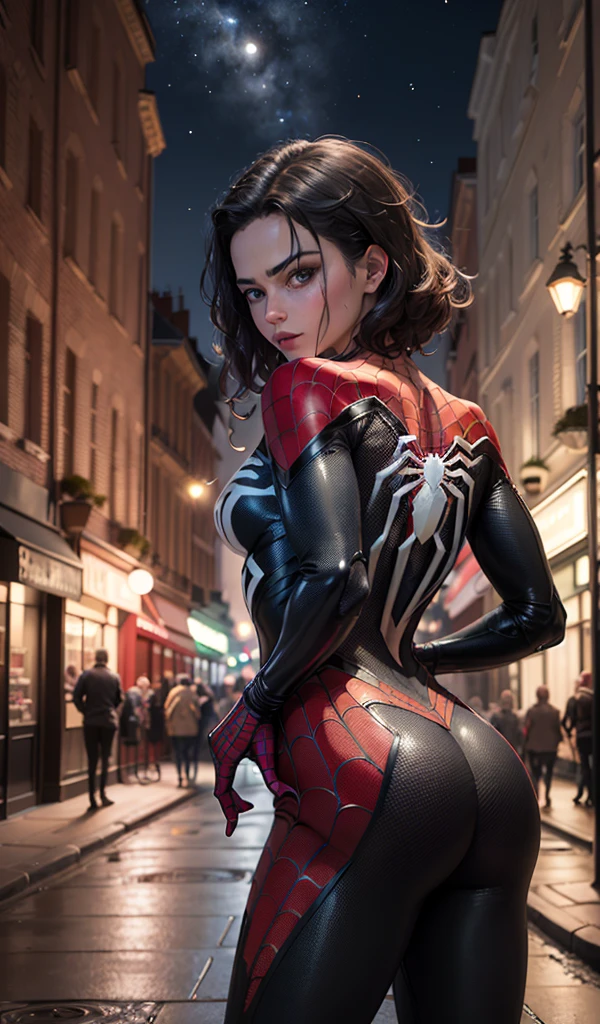 Racing suits,deserts,(Inspired by the Avengers),Short yellow hair,One-piece gel pantachine girl,Safety rating,Huge Ass,(8k,foto RAW,fotorrealista:1,25),(muito brilho labial,lots of eyelasheelhor qualidade,ultra high-res,profundidade de campo,aberration Chromatic,luz ampla,cor natural,Distant pictures(1:2)
