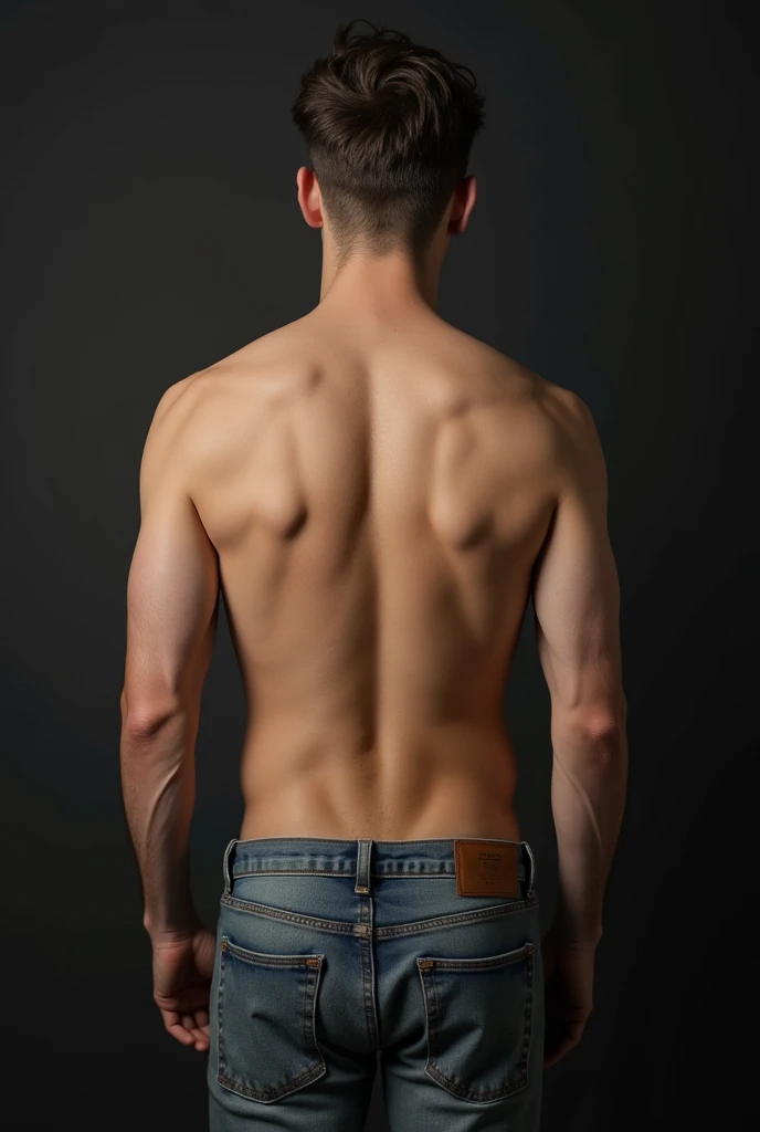 A man showing his open ass aasshole