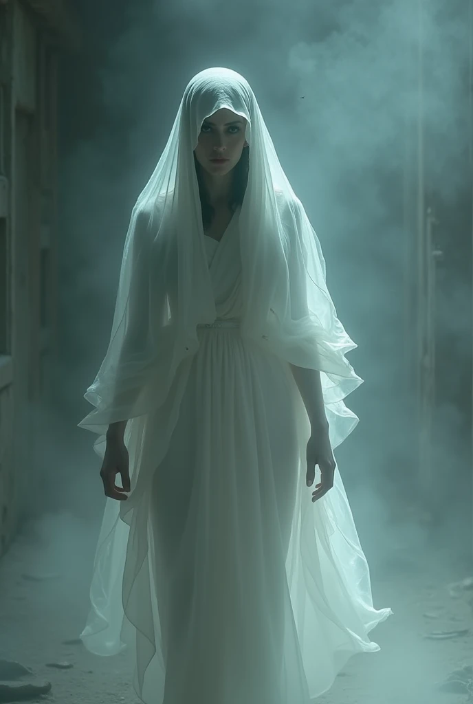 A ghost nun