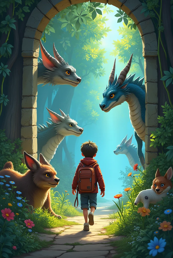 A pic representing this poem : 
I opened a book and in I strode
Now nobody can find me.
I’ve left my chair, my house, my road,
My town and my world behind me.

I’m wearing the cloak, I’ve slipped on the ring,
I’ve swallowed the magic potion.
I’ve fought with a dragon, dined with a king
And dived in a bottomless ocean.

I opened a book and made some friends.
I shared their tears and laughter
And followed their road with its bumps and bends
To the happily ever after.

I finished my book and out I came.
The cloak can no longer hide me.
My chair and my house are just the same,
But I have a book inside me.