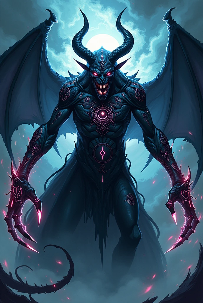 Generate an image depicting the player's struggle to come to terms with their new demon form, perhaps showcasing their efforts to control newfound powers while maintaining their humanity.