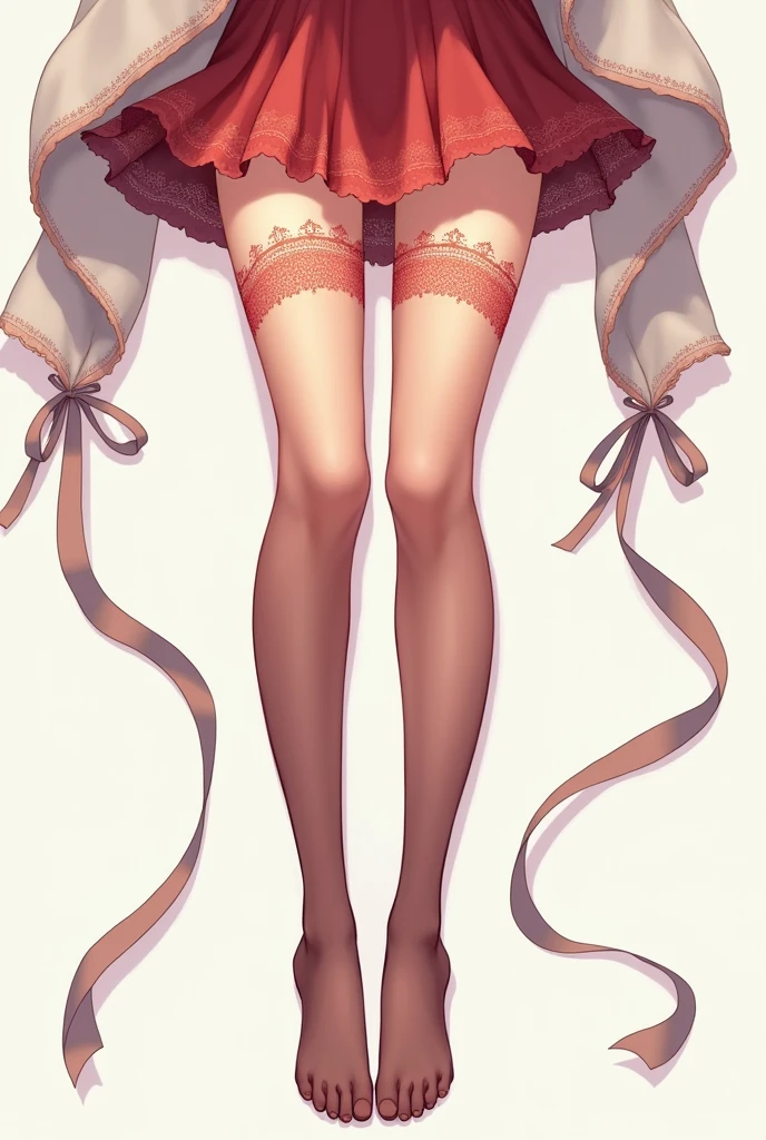 10 year old girl underwear, Realistic bloomers made from patterned cotton fabric, Medieval one-piece dress with panniers, Fabric Realism, Low - Angle, I see bloomers, Pull up the dress by hand, Strong winds, Translucent slip, Translucent slip, tights, Highest quality, Crotch close-up, whole body
