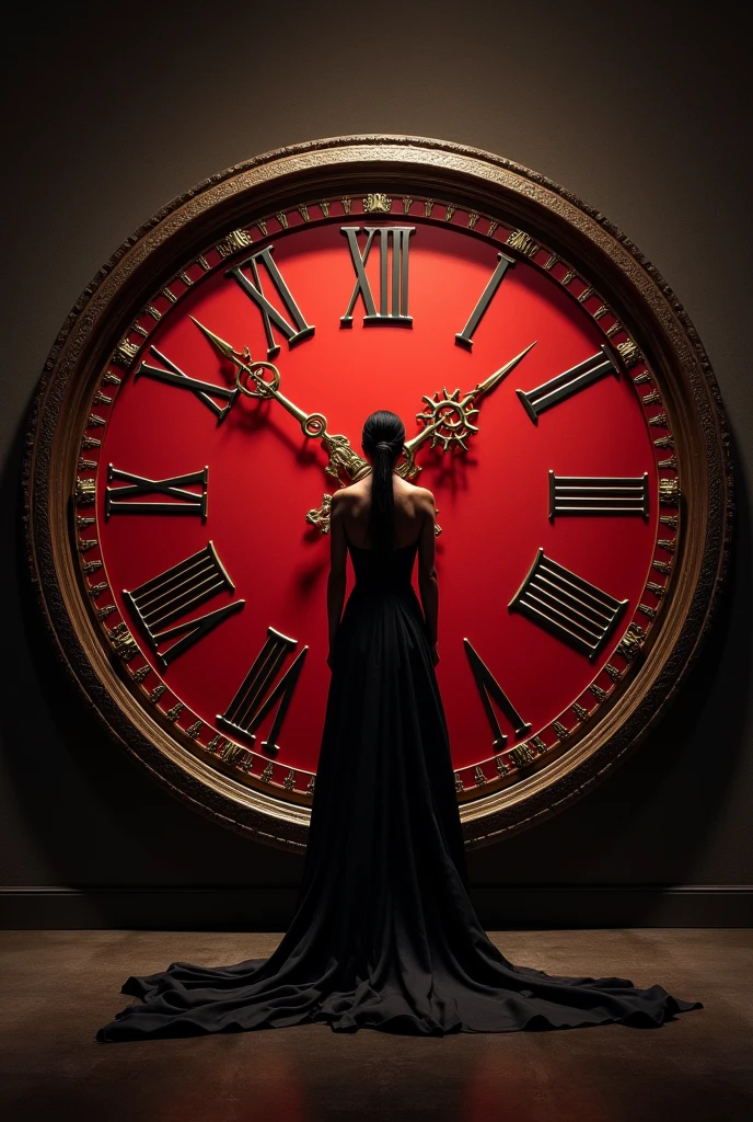 Photo of a solitary figure standing on a rooftop, overlooking the city's skyline dotted with bell tower buildings.
(closed eyes:1.3), red lips, crystal clock, blurry, close-up.
<lora:belfry:1:0.8,1,1,1,1,1,0.6,0.3,0.1,0,0,0,0,0,0,0,0>