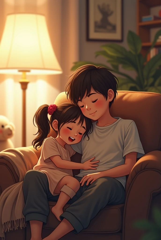 On a ordinary day, Sam and Lily were lounging in their shared bedroom, their minds far from the mundane concerns of daily life. At eight and ten years old, respectively, the siblings had little interest in the adult world's preoccupation with money and financial responsibility.