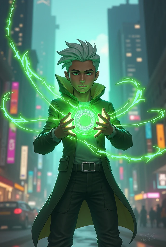 League of legends  ekko green light