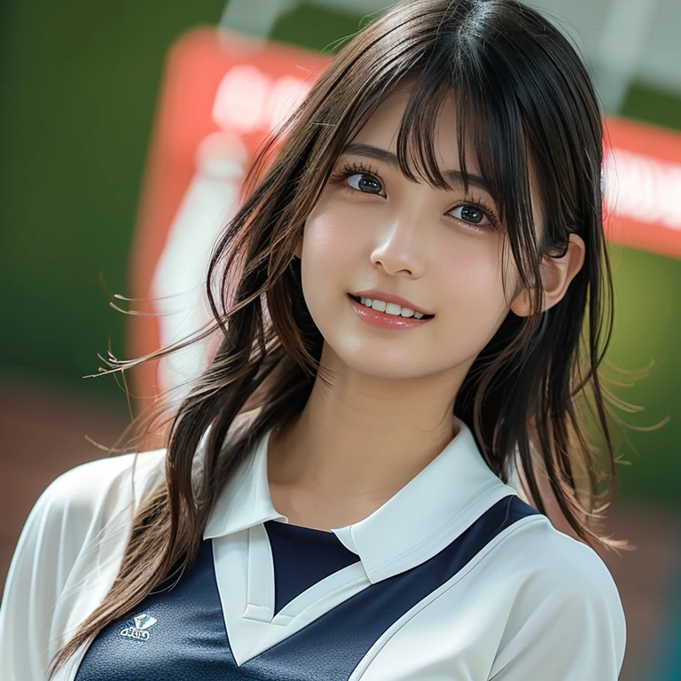 Best picture quality (8k, high resolution, Masterpiece: 1.2), super detailed, Random hairstyle, 26-year-old woman,
Extraordinary beautiful girl、Cute and beautiful face details、(Facing the children_v1:0.008)、
score_9, score_8_upper, score_7_upper,
Table tennis situation: Rally Climax。
clothing: Quick-drying uniform。
Pause: Smash hitting position。
Camera angle: Create a sense of speed from a low position。
,Active Pause ,
Beside her、The thunder danced。
Focus on the waist above
, random cute pose ,big eyes ,Puffy eyes , Heart Pupil, blush , huge shy smile , salute