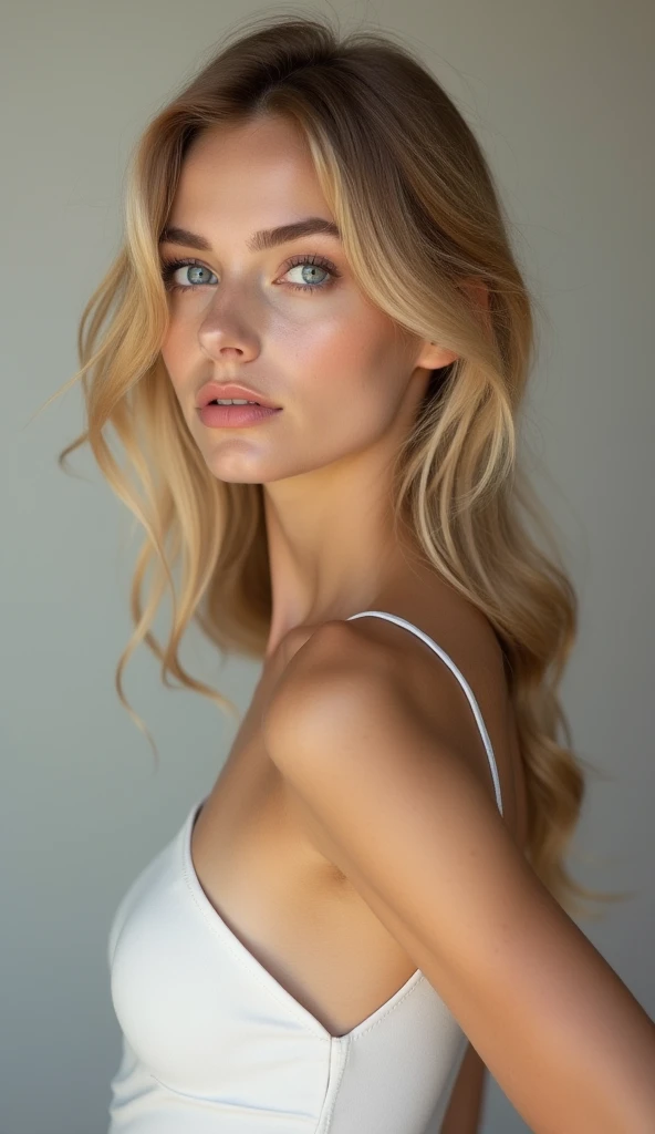 sexy blonde woman