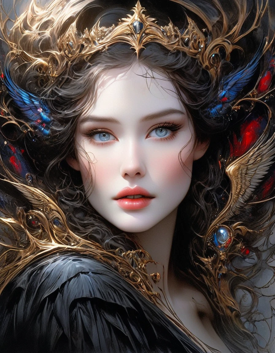 Waist high Portrait of an exotic beautiful caucasian woman wearing trendy clothing at a beach,  perfect detailed face, detailed symmetric hazel eyes with circular iris, realistic, stunning realistic photograph, 3d render, octane render, intricately detailed, cinematic, trending on artstation, Isometric, Centered hipereallistic cover photo, awesome full color, hand drawn, dark, gritty, mucha, klimt, erte 12k, high definition, cinematic, neoprene, behance contest winner, portrait featured on unsplash, stylized digital art, smooth, ultra high definition, 8k, unreal engine 5, ultra sharp focus, intricate artwork masterpiece, ominous, epic, TanvirTamim, trending on artstation, by artgerm, h. r. giger and beksinski, highly detailed, vibrant --auto --s2