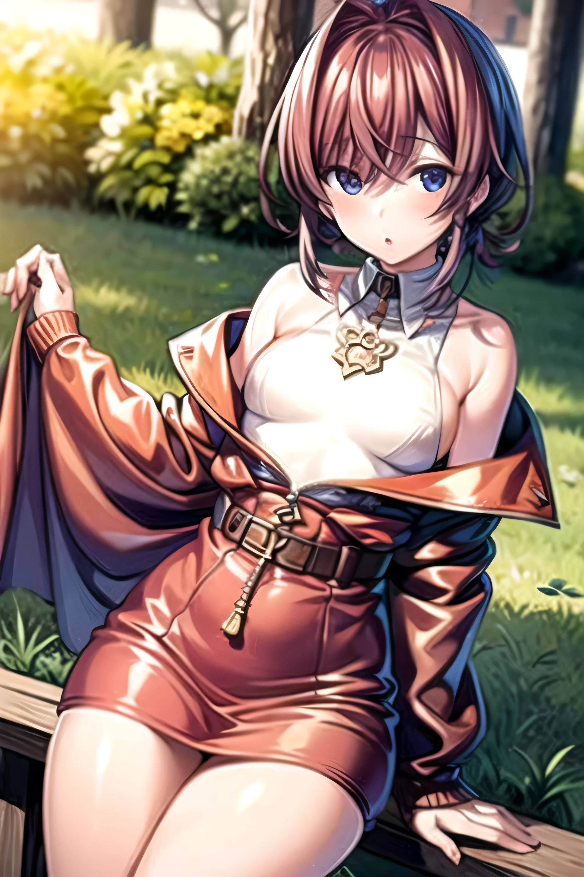 (( best quality)), Early Autumn, muffler , Small breasts