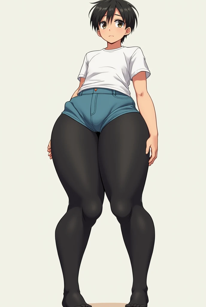 full body in image, ????? woman, unique hair, female body, curvy body, thicc body, big thighs, voluptuous body, full thick body, dinamic pose, curve body. detalied pose, body, simple background, expressive face, focus on face, line art, sketch