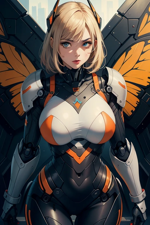 Translucent ethereal mechanical girl，Future Angel Mechanical Joint，translucent mechanical wing，High-resolution portraits with vibrant colors and intricate details,great art. (best quality,4K,8K,High resolution,masterpiece:1.2),super detailed,(actual,lifelike,lifelike:1.37),high dynamic range,ultra high definition,studio lighting,Ultra-fine coating,sharp focus,Physically based rendering,extremely detailed description,professional,bright colors,Bokeh,sportswear,concept artist