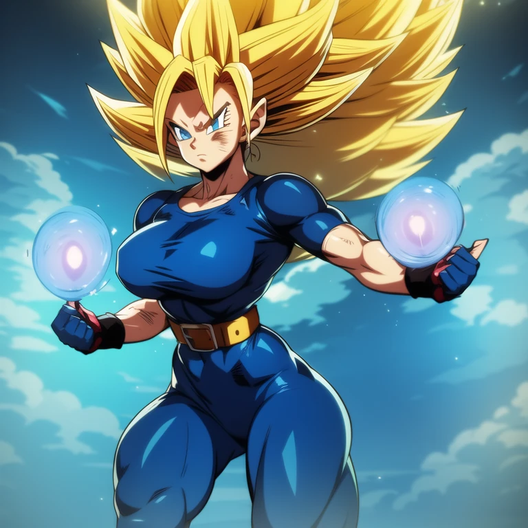 dbsuper style, 1
Girl, captain mizuki, green aura, super saiyan's aura, belt, pointed ears, elf ears, light-blue colored hair, huge hair, bruise, bruise on face, clenched hands, frown, gloves, blue eyes, grey gloves, serious, medium breasts, Aura around her, solo, high ponytail, mouth opened, furious, saiyan armor, armor,  powering up aura
, ((masterpiece)) 
