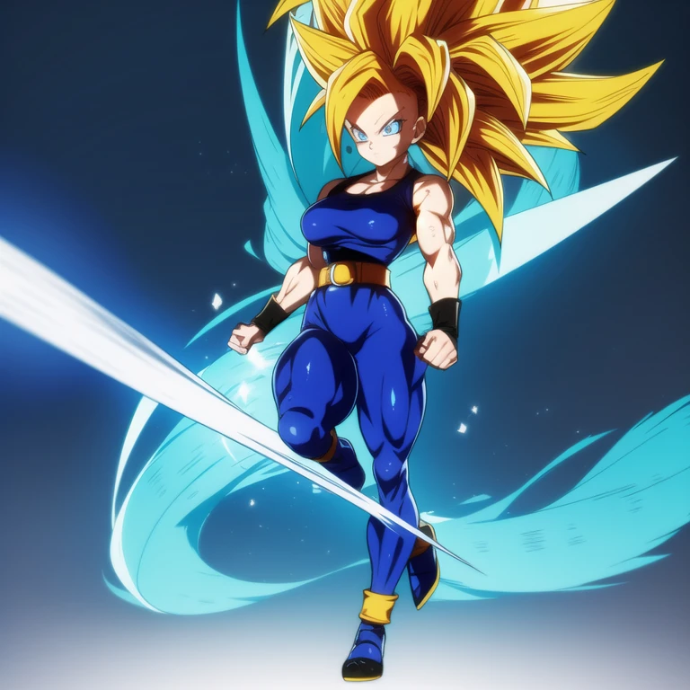 dbsuper style, 1
Girl, captain mizuki, green aura, super saiyan's aura, belt, pointed ears, elf ears, light-blue colored hair, huge hair, bruise, bruise on face, clenched hands, frown, gloves, blue eyes, grey gloves, serious, medium breasts, Aura around her, solo, high ponytail, mouth opened, furious, saiyan armor, armor,  powering up aura
, ((masterpiece)) 
