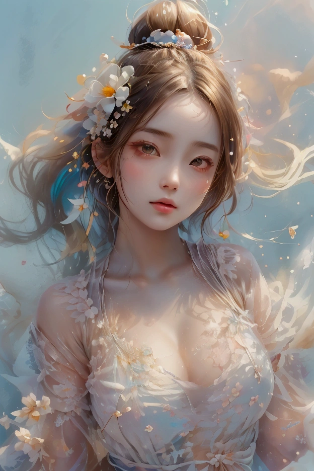 best quality, masterpiece, (realistic:1.2), 1 girl, detailed face, beautiful eyes, [(Transparent background:1.5)::5],(((masterpiece))),(((best quality))),(((extremely detailed))),illustration, 1girl,solo,mysterious,vivid color, shiny, underwater transparent sealed hemispherical glass dome, (white hair),(purple eyes), full body, barefoot, long hair tranquil nature, koi, Underwater, Dome, close up, Dynamic actions, Lens perspective,(((Box composition))),sit cross-legged and lean against the bookshelf, volumetric lighting, multi-color eyes, detailed eyes, hyper detailed, light smile, highly detailed, beautiful, small details, ultra detailed, best quality, intricate, 4k, 8k, trending on art station, good anatomy, beautiful lighting, award-winning,