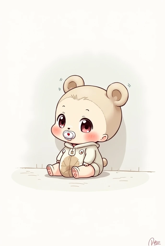 A person wearing a white hoodie with blonde hair eating a cookie chubby,cute,???