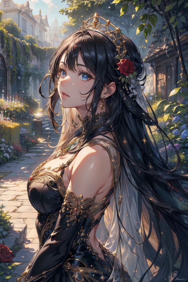 beautiful woman, elegance, beauty, aura, hauntingly, Wearing a gold crown,  rose shaped necklace, A dark green leather suit that clings completely to the body. laughing, captivating, stark contrast, line art, backlighting, Intense, very bright lighting in front of the face, (( beautiful chest: 1.2)),
The face is super clear, Contained Color, anica_teddy, photo r3al, Detailed face, Extremely Realistic, ultra clear, ultra-detailed, ultra-realistic, realhands,1 girl,Sexy Pose