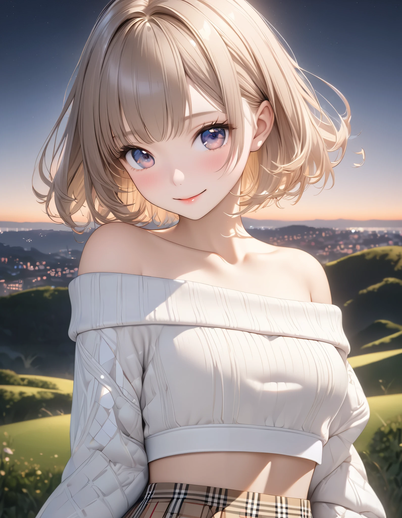 ((Masterpiece)), ((best quality)), (Anime:1.3), (super detail:1.2),(High Definition:1.3), (Professional Photography:1.2), (()), Portrait shot, (morning), messy medium hair, (slightly exposed small chest), Beautiful collarbone, (Cheesy ragged tanktop), white camisole, Slender body, (place hand on cheek), Sweaty skin, (nauthy smile), open mouth, ((sticking out tongue)), Textured skin, (Cat ears), Pale brown hair, Cute Beautiful Girl, BREAK, ((best quality)), View of the sea and slums, ((On a steel tower at an altitude of 200 meters)),
