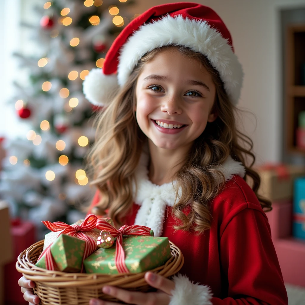 HAIRBUN BLONDE REN,
candlelit dinner, lareira aconchegante, Beautifully decorated Christmas tree, Fun family reunion, presents under the tree, atmosfera acolhedora e convidativa, neve cai fora da janela, Festive year-end decorations, luzes cintilantes, guizo, Papai Noel e a Rena, Childxcitedly unwrapping gifts, Christmas songs fill the air, deliciosa comida caseira, chocolate quente e marshmallow, Riso e felicidade, important family traditions, Love and union, magical ambiance, winter wonderland.
(best quality,4k,8k,alta resolução,masutepiece:1.2), ultra-detalhado, (Realistic,fotorrealista,fotorrealista:1.37), NFFSW, NFFSW, studio lighting, Tinta ultrafina, foco nítido, Physically-based rendering, extreme detail description, profissional, vivid colors, Bokeh、Menina de ce、retrato jovem, Landscape, fotografia, artista conceitual.Looking at the camera Warm and cozy colors, festivo vermelho e verde, brilho dourado suave.Thighs are soft, warm lighting, Crie um ambiente aconchegante e intimista.