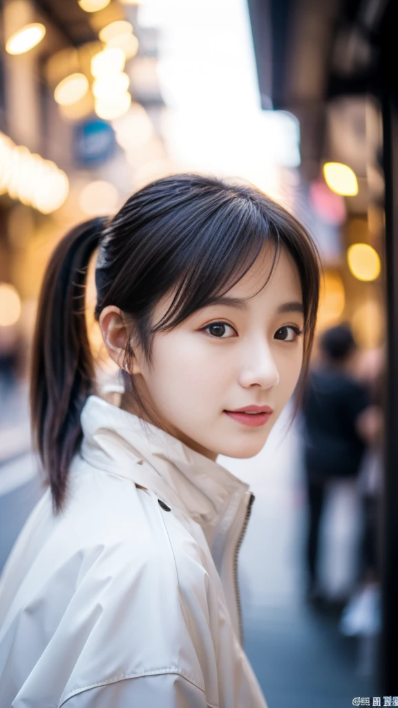 Portrait girl,8K HDR, Photography. Sharpening picture , from Korea face