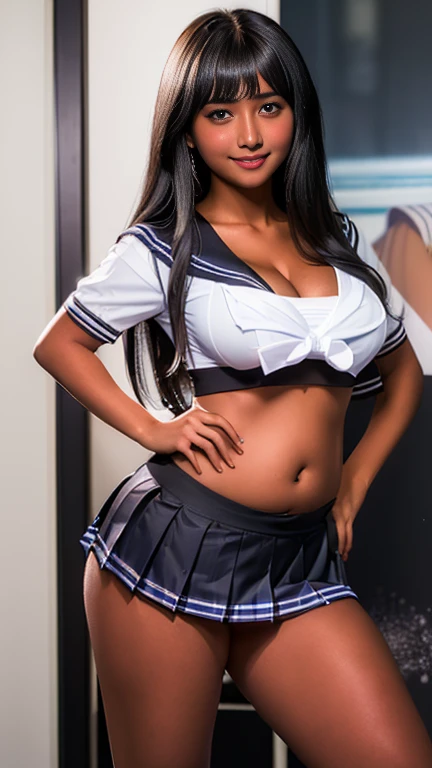 ((Photo medium distance:1.35)), ((Best resolution:1.4)), ((high quality:1.2)), (Work of art), 8k, extremely detailed, ((High detail:1.2)), Solo, ((HotLexi pretty perfect African angolan female with 24 years old)), ((shirt)), (perfect hot hourglass body:1.25), (square-shaped defined pretty face:1.35), (medium round breasts),