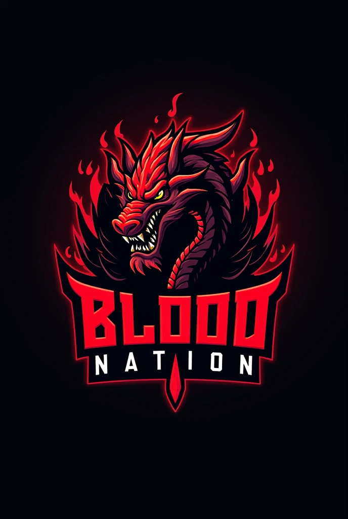 Esport team mascot text logo RG text RageGod
