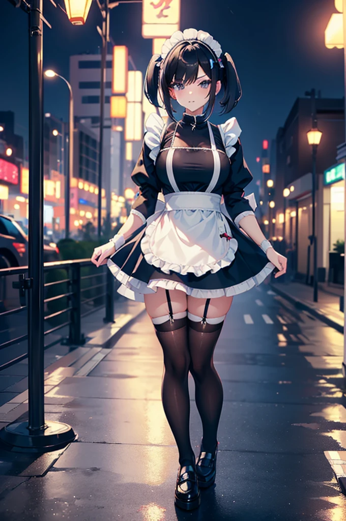 しゃがんでButtを突き出す、One Man、A man smells a woman;Butt、On all fours、Buttを触らせて、Buttをこっちに向けて、Buttへの角度、One Woman、beauty、Western-style building、High-end residential、淫乱Maid、Maid、Maid服、Age 25, ponytail, Highest quality, Focus on the thighs, smile, Black Pantyhose, panties under pantyhose、Plump thighs、大きいButt、Big 、 Black Hair,My thighs are steaming between my legs 、Steamy pantyhose、Buttが湯気を立てている、A man smelling pantyhose