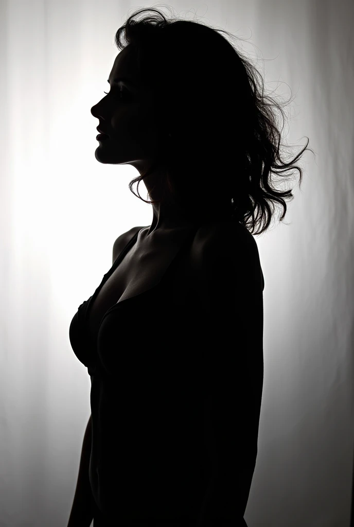 RAW photo,dark,moody,hazy atmosphere,35mm focal lenght,underexposed,cold,candid photograph,artistic,full body,photo of a beautiful,influencer,30yo Kurdish woman,detailed skin,naked, looking away from viewer, thick body structure,grey background,no background, candid pose,dim room,blue light, film grain, kodak color, instagram LUT