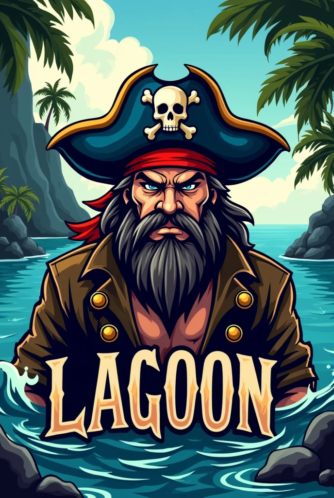pirate hook game item, mobile game art, banner, detailed game art, stylized game art, game illustration, splash screen art, full card design, wallpaper!, extended art, adtime style art, saturated colorful, game item inventory, icon