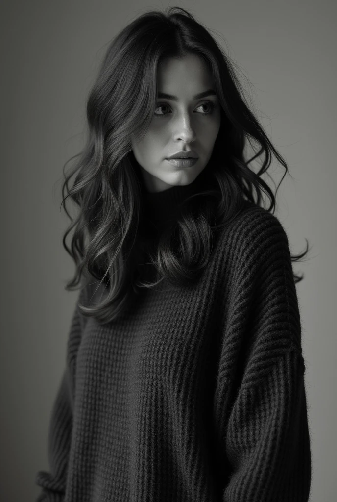 (RAW photo, best quality, masterpiece: 1.2), (photorealistic: 1.4), best lighting, 20 years old, (detail face, detail eyes, light gray eyes, light gray hair, short straight bob cut, Symmetrical eyes, huge breasts :1.3)