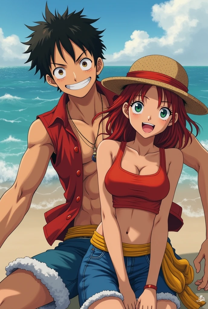 Luffy fucking nami