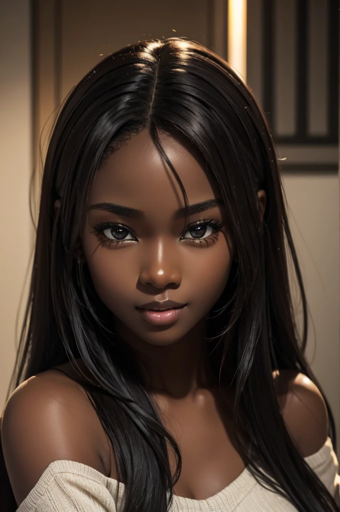 one girl, (((Open your mouth)))、Put your hand over your mouth、Beautiful breasts、 Brown eyes, ((Gal Hairstyles)) blonde, girl, (Eye and facial details:1.0), break, (masterpiece, Highest quality, Very detailed, Detailed face, 8k),( dark skin:1.6 )