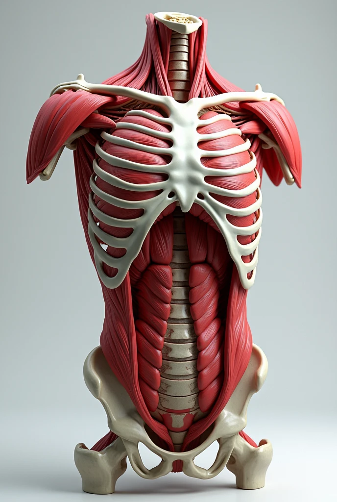 /I Real photography works，An anatomical cutaway of an open [main body], showing the inner structure in crosssection. The inside is filled with Internally filled with muscles and bones,  highlighting its power to combined technology and art,  in the style of Wona Lifsches.