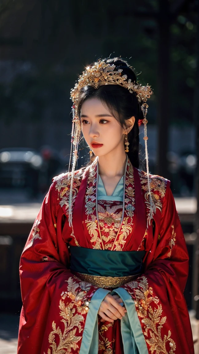 1girl,jiayi,hanfu,(jewelry:1.2),
masterpiece,best quality,32k uhd,hdr,dtm,cinematic lighting effects,wide shot,wide-angle lens,super vista,super wide angle,exquisite facial features,super delicate face,best fingers,