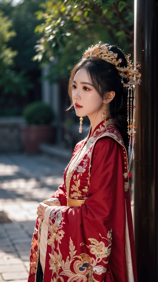 1girl,jiayi,hanfu,(jewelry:1.2),
masterpiece,best quality,32k uhd,hdr,dtm,cinematic lighting effects,wide shot,wide-angle lens,super vista,super wide angle,exquisite facial features,super delicate face,best fingers,