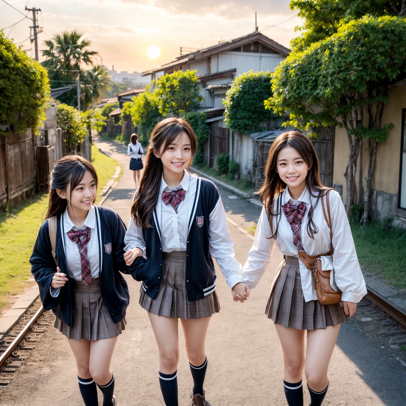 middle School girls