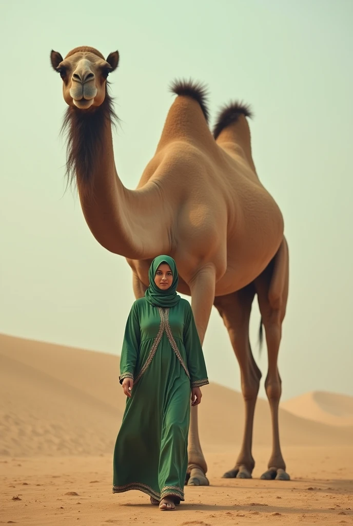 a young arab woman in niqab, show those tits to a horny camel