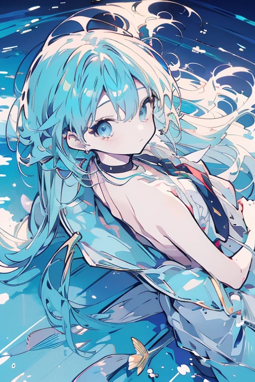 Close up portrait of a person and bird in a bikini top, Mikudayo, Top Rated on pixiv, splash art anime loli, Ahegao, pixiv daily ranking, azur lane style, Pixiv Contest Winner, Very detailed ArtGerm, Hatsune Miku, rem rezero, macross delta splash art, nightcore, Extended Art