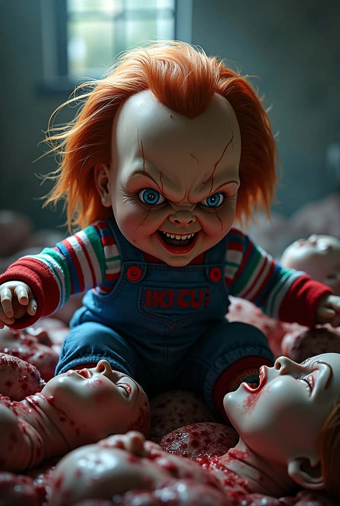 Chucky doll and his baby