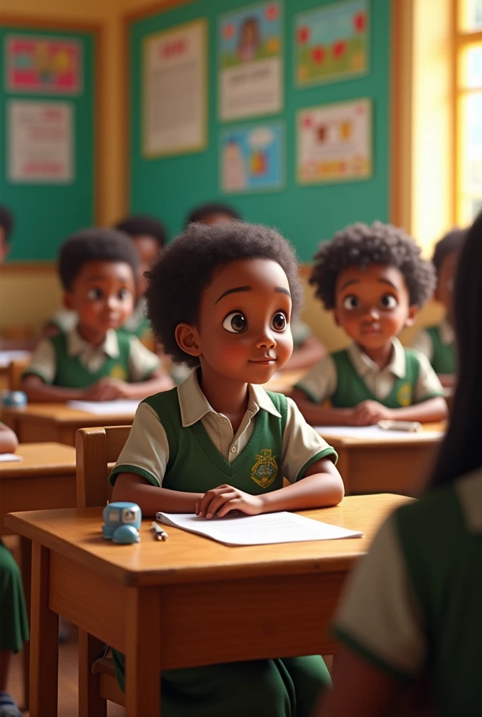 Ethiopian high schools students in the class room