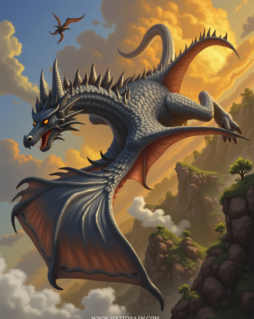 Dragon fantasy artwork