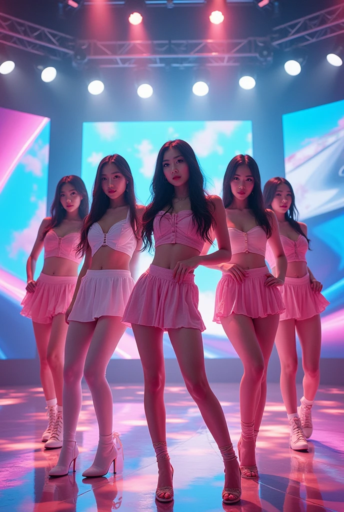 K-pop girl group five 5 KPOP GİRL GROUP FİVE GİRLS KPOP STYLE 
