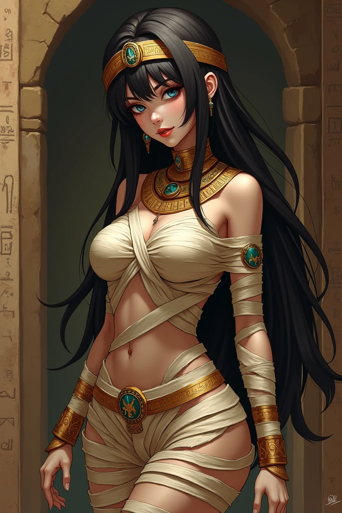 ((ultra quality)), ((masterpiece)), shaman girl, short stature, ((black long hair)), (Beautiful face), (beautiful female lips), (there is a white skull pattern on the face), (), (), charming, ((An evil expression on his face)), looks at the camera, eyes slightly open, (skin color gray), (gray skin), glare on the body, Dirty body, ((detailed beautiful female eyes)), ((black-dark eyes)), (juicy female lips), (dark eyeliner), (beautiful female hands), ((ideal female figure)), skinny figure, ideal female body, beautiful талия, skinny thighs, beautiful , ((subtle and beautiful)), sexy worth (), (fantasy tribal shaman clothing, dressed in a tattered, dirty loincloth, ragged dirty top, bandages on hands, bandages on legs) background: dark fantasy jungle magic witchcraft, ((depth of field)), ((high quality clear image)), (clear details), ((high detail)), realistically, professional photo session, ((Clear Focus)), anime
