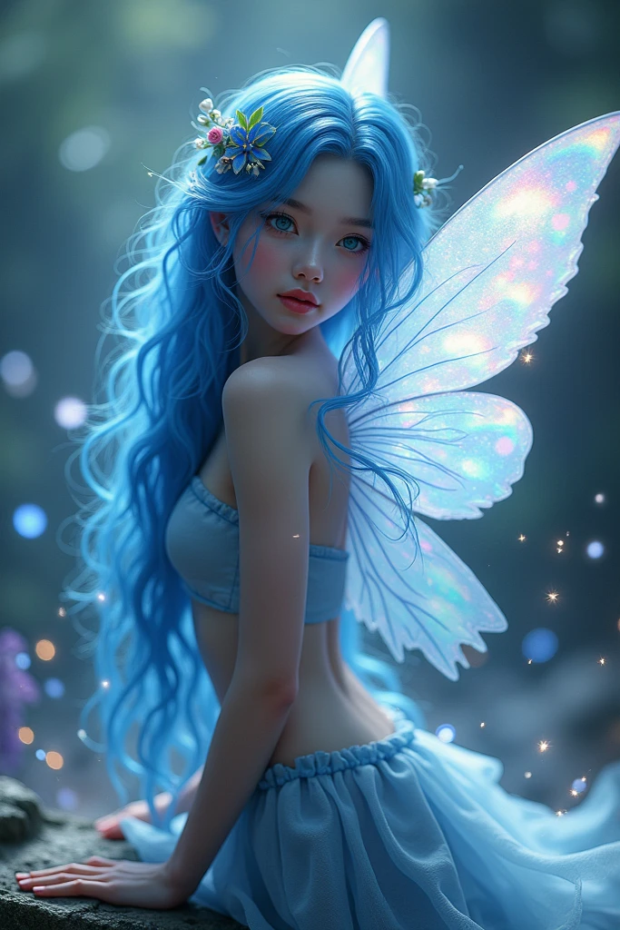 (Realistic:1.4), masterpiece, best quality, (Anime:1.4), pastel anime dragon girl, slime, wet look, shimmering lights, whirls of vapor, iridescent textures, dragon scales, dragon horns, dragon wings, translucent scales, neon light, ethereal ambiance, delicate details, magical atmosphere