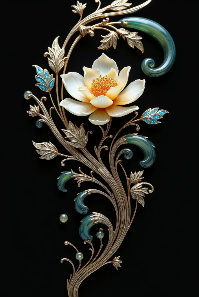 Design a beautiful brooch